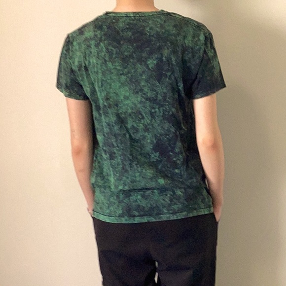 Green tie-dye, Rock&Rose medium sized tshirt - Picture 2 of 2